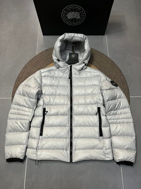 CG Hooded Puffer Jacket - White