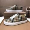 1f7e2c4d BRBY Low-Top Trainers with Check Pattern - Beige