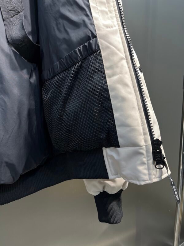 CG Fur-Trim Hooded Jacket with Utility Pockets - Light Beige