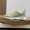 HRMS Suede & Leather Low-Top Trainers – Sand Beige