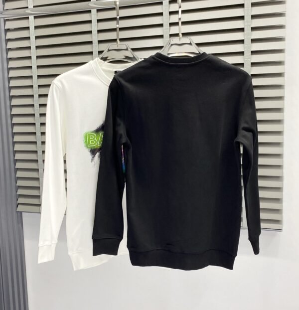 BLMN Logo Multicolor Graphic Design Crewneck Jumper