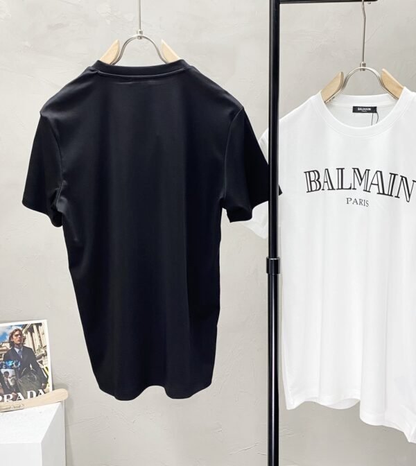 2 BLMN Paris Logo-Print Cotton T-Shirt