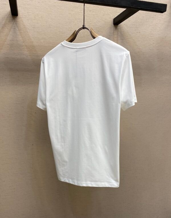 BLMN Gold Logo Kiss Print T-Shirt - White