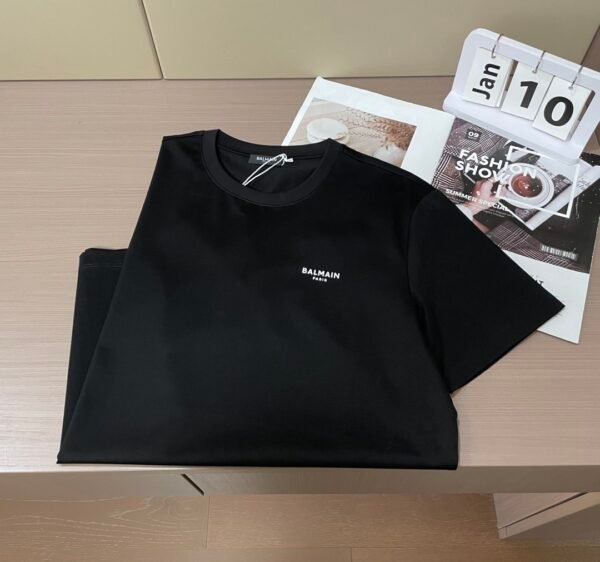 2 BLMN Flocked-Logo T-Shirt