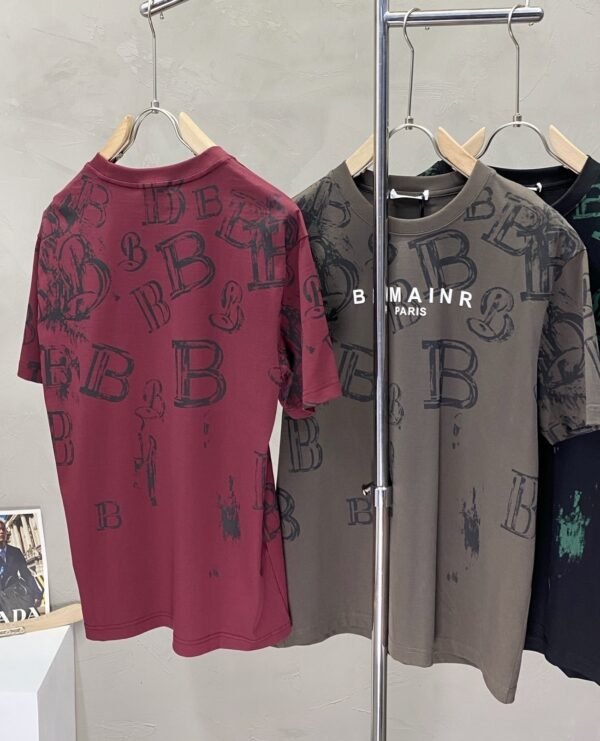 BLMN Paris Monogram Round Neck T-Shirt