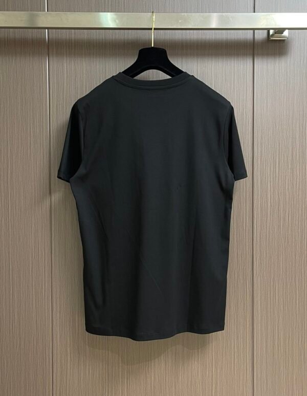 BLMN Bright Green Logo-Print Crewneck T-Shirt - Black