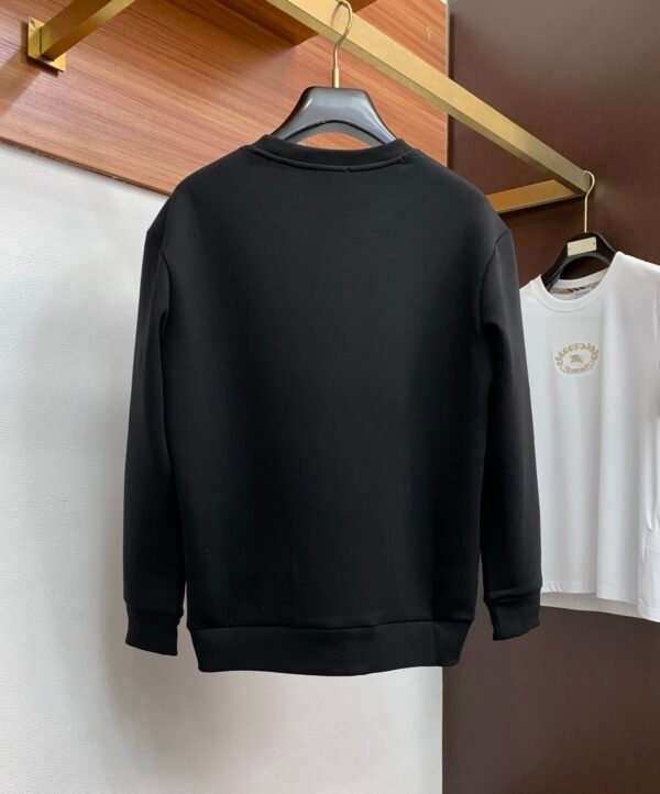 VRSC Silver Medusa Medallion Print Cotton Jumper - Black