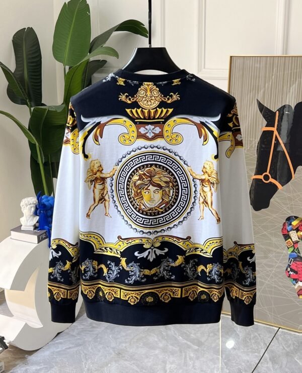 VRSC Barocco Tribute Print Crewneck Jumper