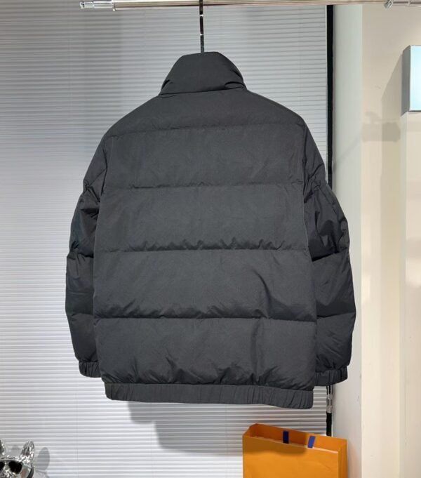 VRSC Patterned Collar Reversible Quilted Puffer Coat