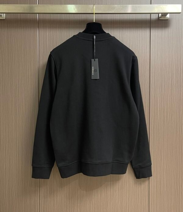 VRSC Sundial Medusa Embroidered Logo Jumper – Black