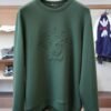 VRSC Embroidered Medusa Crewneck Jumper – Green