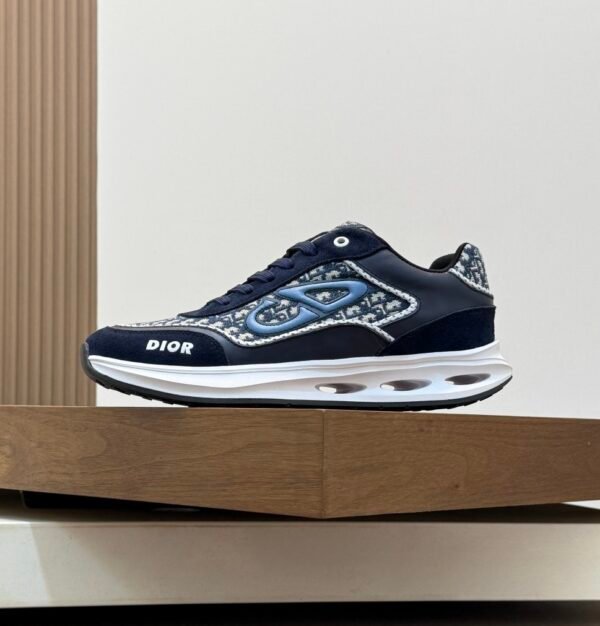 DXR CD Oblique Jacquard Trainers – Blue