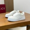 GCCI Trainers with Perforated Panel Detail - White