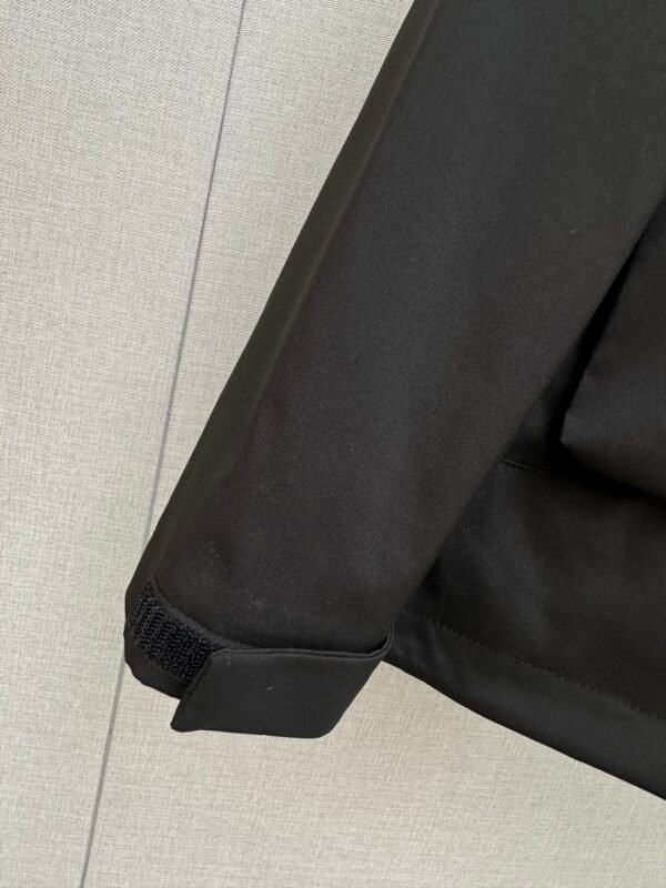 FND Hooded Zip-Up Utility Jacket - Black