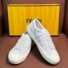 216e04aa FND Low-Top Trainers with Fuzzy Laces - White