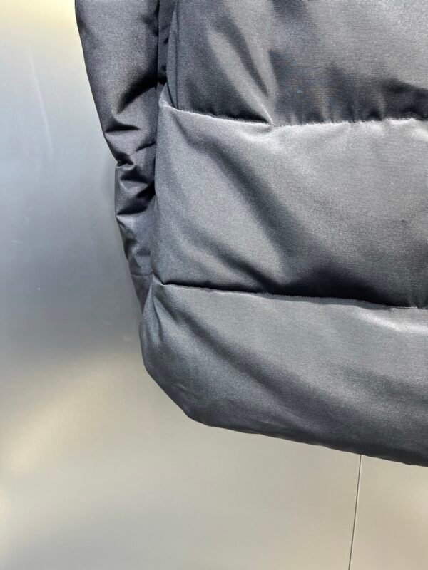 CG Quilted Hooded Puffer Jacket -Black