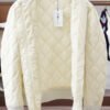 BRBY Quilted Jacket with Ribbed Collar