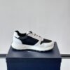 PRADA Low-Tap Trainers with Black and  White Contrast Panels