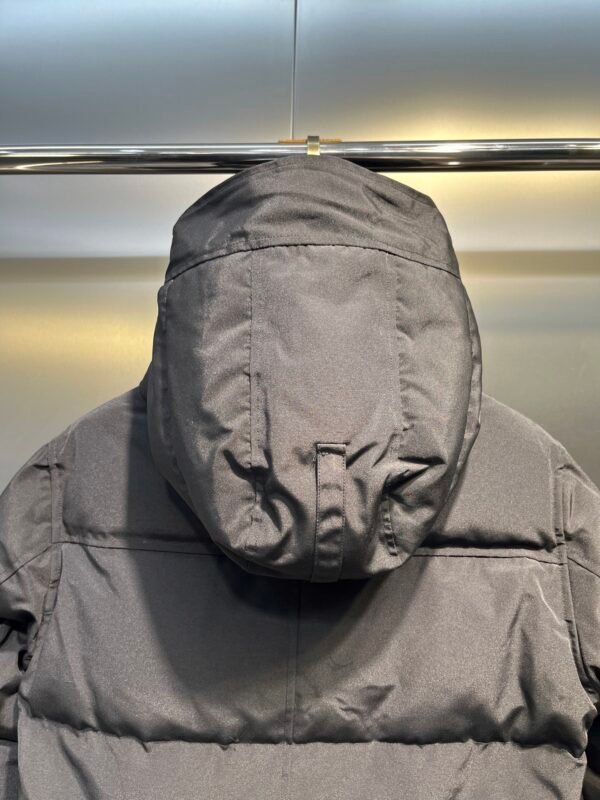 CG Quilted Hooded Puffer Jacket - Black