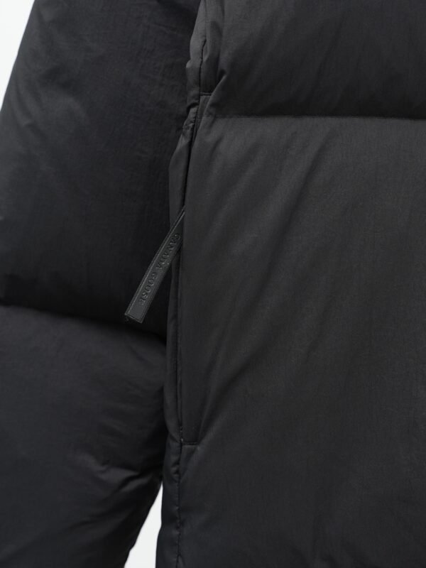 CG Zip-Up Puffer Jacket - Black