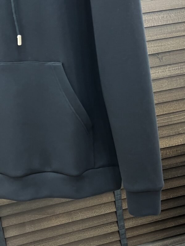 FND Pullover Hoodie with Chest Emblem Detail