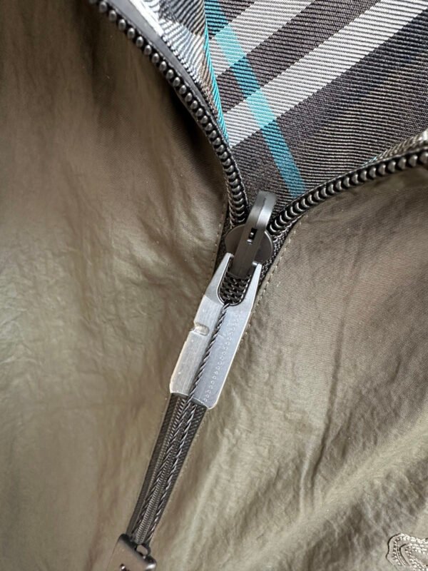 BRBY Hooded Check Jacket