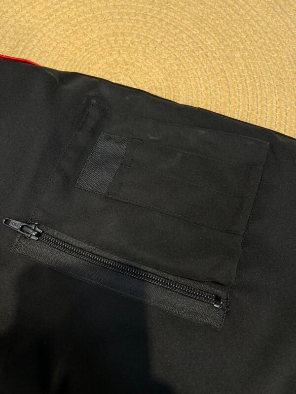 CG Fur-Trim Hooded Jacket with Utility Pockets - Black