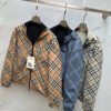 BRBY Hooded Check Jacket