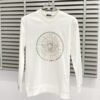 BLMN Paris Gold Logo-Print Long-Sleeve Tee Jumper