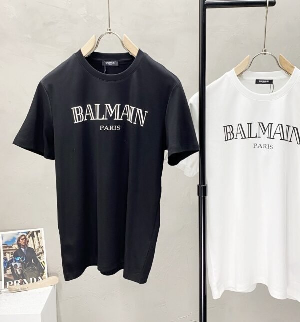 3 BLMN Paris Logo-Print Cotton T-Shirt