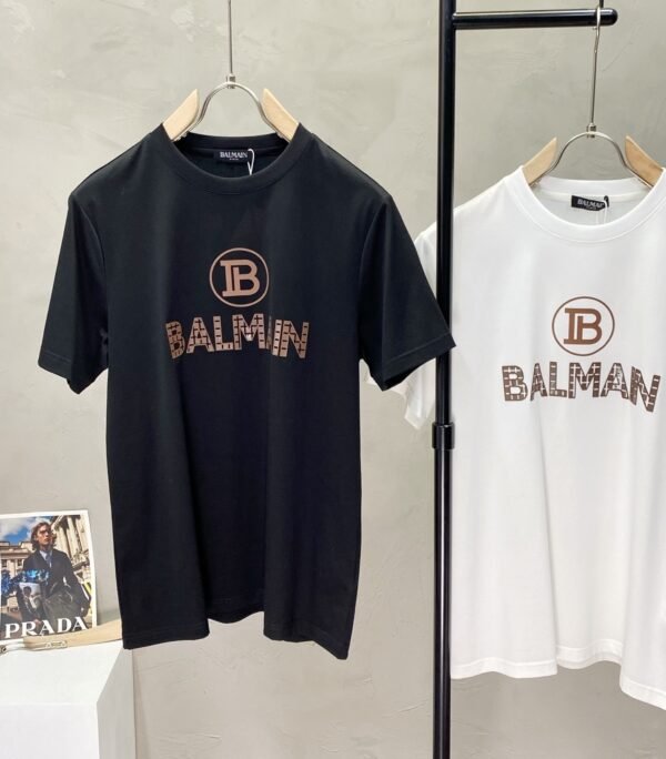 BLMN Stud-Embellished Logo Cotton T-Shirt