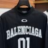 BLNCG Basket Ball Jersey Inspired Crewneck Jumper - Black
