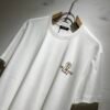 BLMN Paris Holographic Logo Crewneck T-Shirt - White