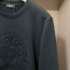 VRSC Tonal Medusa Crewneck Cotton Jumper – Black