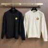 VRSC Gold-Tone Medusa Patch Crewneck Jumper – Black