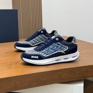 DXR CD Oblique Jacquard Trainers – Blue