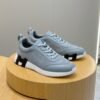 HRMS Leather & Suede Trainers – Grey