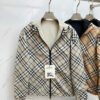 BRBY Hooded Check Jacket