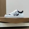 OFFW Low-Top Trainers with Black and White Contrast Panels