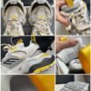 BLNCG Low-Top Trainers with Yellow Accents - White/Grey
