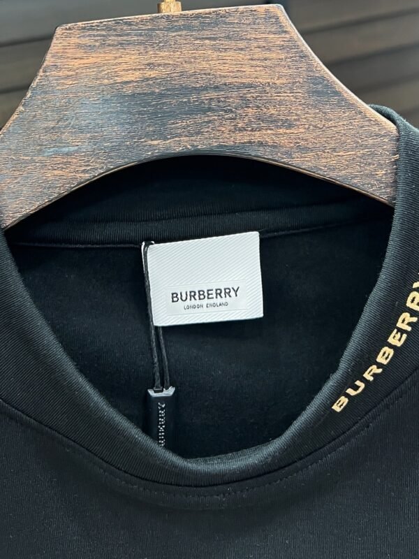 BRBY Crew Neck Jumper with Emblem Detail
