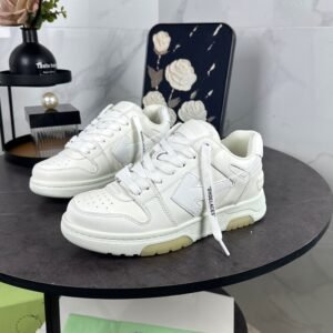 OFFW Trainers with Tonal White Panel Design