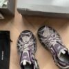 BLNCG Low-Top Trainers with Wrapped Lace Design - Purple/Grey