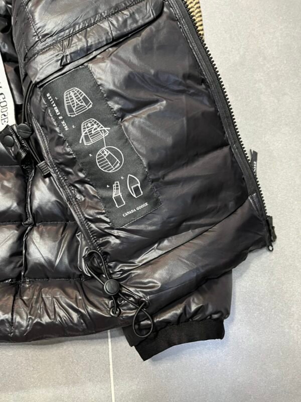 CG Hooded Puffer Jacket - Black