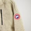 CG Zip-Up Sherpa Fleece Jacket - Cream