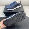 35b6aec1 PRDA Low-Top Trainers with Contrast Panels - Navy Blue