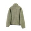 CG Zip-Up Sherpa Fleece Jacket - Olive Green