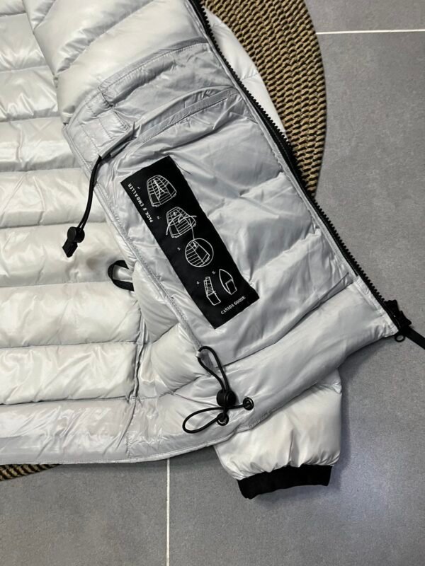 CG Hooded Puffer Jacket - White