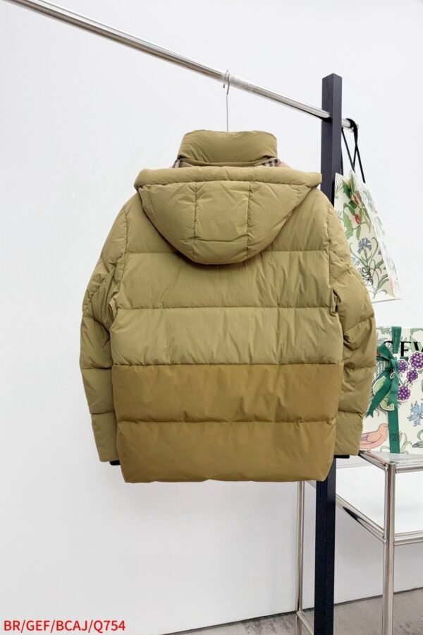 375fad15 BRBY Hooded Padded Puffer Jacket - Khaki