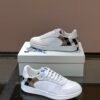 BRBY Trainers with Check Detail - White